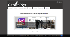 Desktop Screenshot of gardinnytranders.dk